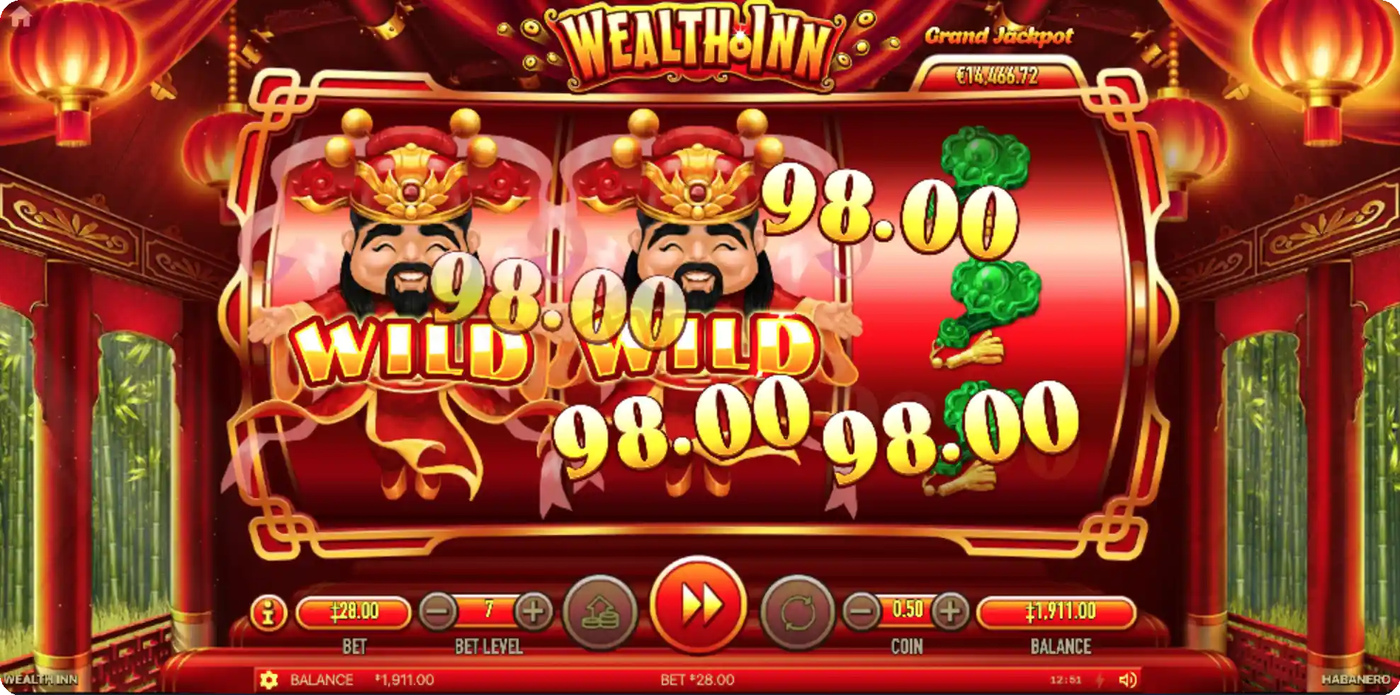 Wealth Inn Gameplay Interface